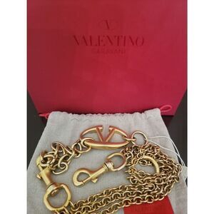 VALENTINO Garvani Gold Chain Belt Vintage Authentic